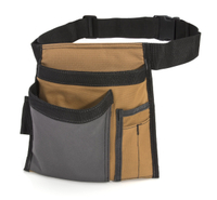 Single Side Tool Belt Pouch Work Apron for Carpenters And Builders Durable Canvas Adjustable Belt Bag