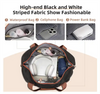 Portable Carry-On Men Weekend Bag with Toiletry Dopp Kit Pouch Nylon Waterproof Durable Expandable Tote Sports Gym Bag