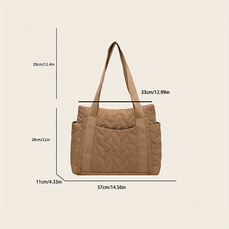 Quilted Tote Bag For Women Product Details