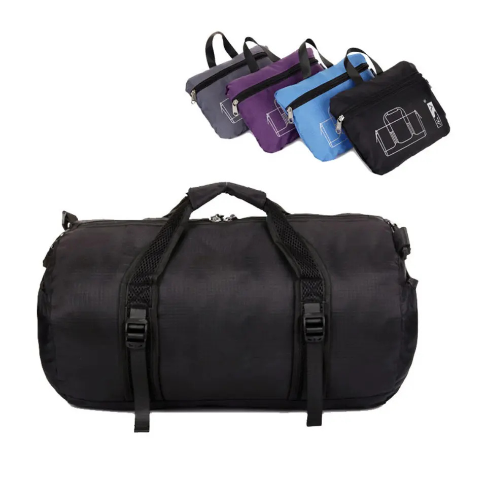 Custom Folding Travel Bag Sport Luggage Duffel Crossbody Bag