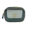 OEM Factory Customize Clear PVC And Nylon Mesh Beauty Wash Kit Bag Promotional Giveaway Mesh Bag Cosmetic Makeup Bag