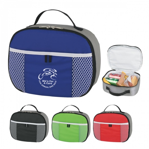 Picnic Bag Insulated Lining with Inner Pocket School Day Trip Work Kid Food Lunch Box Cooler
