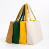 Wholesale Canvas Shopping Bags Custom Logo Folding Lightweight Tote Bag Canvas
