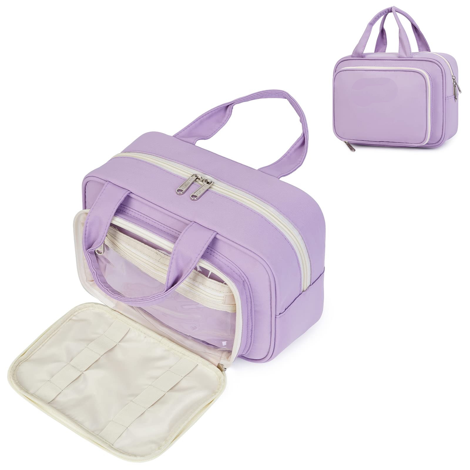 Travel Cosmetics Bag Large Capacity Toiletry Organizer Bag Premium Makeup Bag