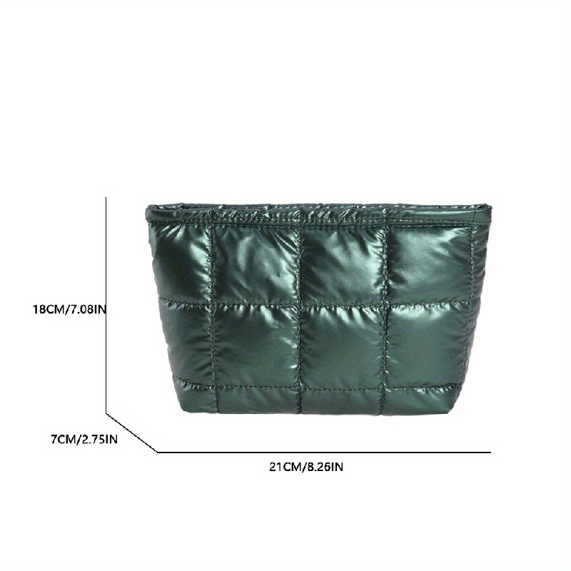 Puffer Quilted Clutch Bag Product Details