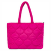 Large Women Custom Quilting Bags Puffy Tote Bag Crossbody Shoulder Handbag Shopping Puffer Bag