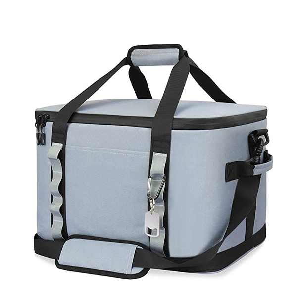 Collapsible Large Capacity Factory Made Large High Quality Outdoor Reusable Insulated Thermal Cooler Lunch Tote Box Bag