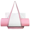 New Arrival Eco Friendly Cotton Canvas Yoga Bag Custom Logo Yoga Mat Storage Bag Gym for Sports Beach Yoga