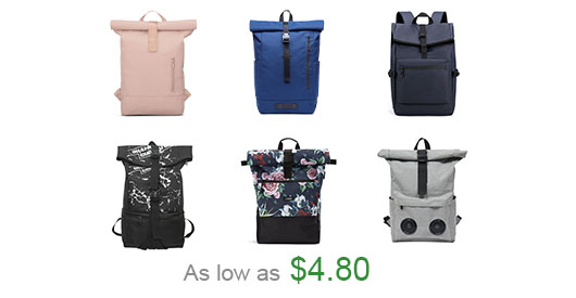 WellPromotion Roll-Top Backpack 