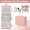 Hanging Toiletry Bag Travel Toiletry Bag Perfect for Travel Daily Toiletries Cosmetics Makeup Brushes Water Resistant Makeup Bag