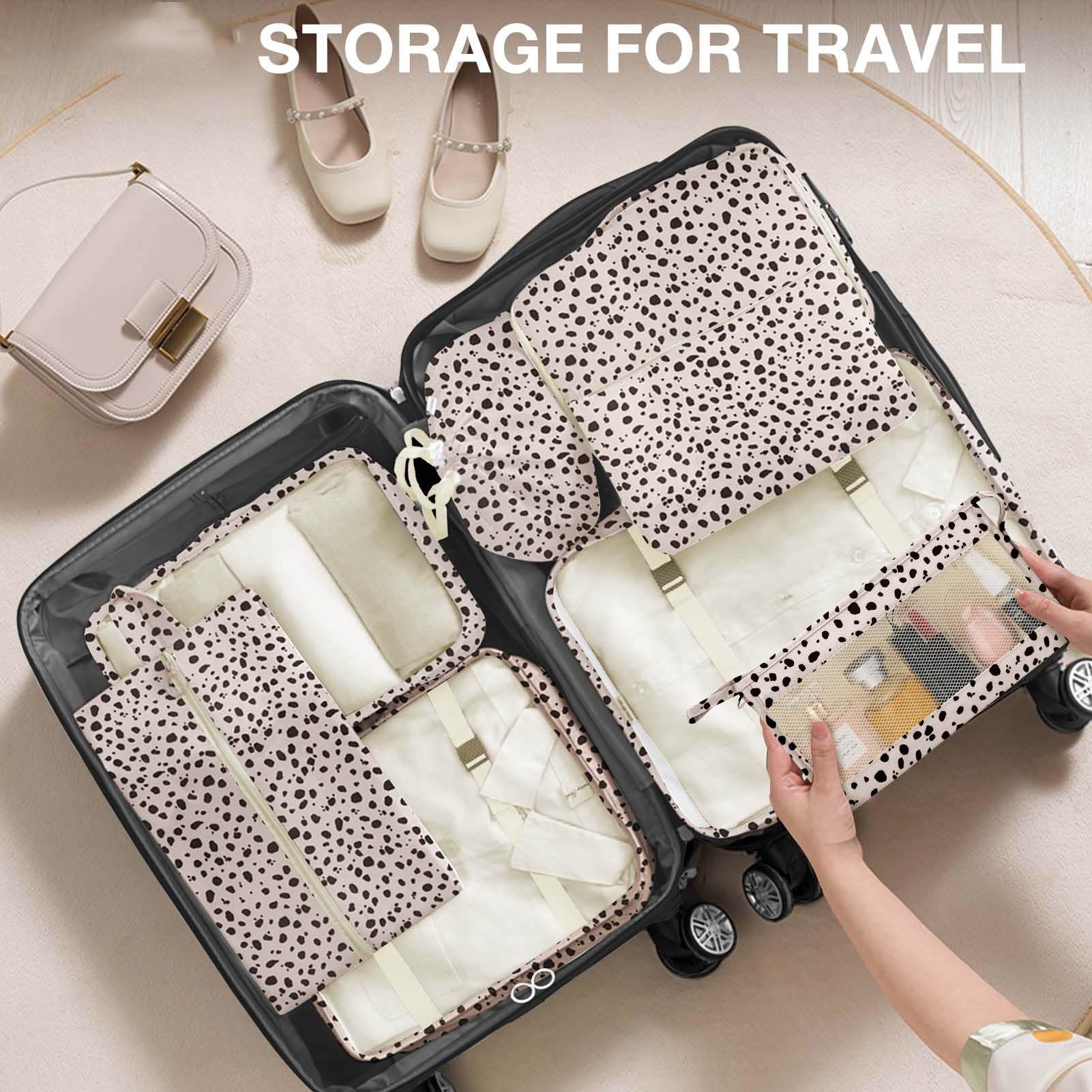 Waterproof Luggage Packing Organizers Product Details