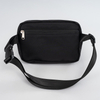 Custom Designer Women Men Simple Sport Running Zipper Waist Fanny Pack Nylon Crossbody Belt Bag