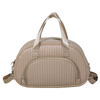 Fashion Lunch Bag Portable Office Aluminum Foil Leather Insulation Bag Cooler for Women