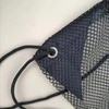 High-quality Nylon Polyester Drawstring Bag Sport Net Bag Reusable And Durable Mesh Drawstring Backpacks with Logo