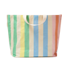 Custom Stripe Beach Bag Insulated Tote Cooler Beach Bag Travel Large Tote Women\'s Custom Logo Tote Beach Bags