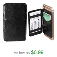Custom RFID Card Holder Men's Wallet Money Clip Pu Leather Minimalist Men's Front Pocket Wallet 