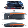 Custom Ultralight Compression Packing Cubes Set for Travel Expandable Packing Organizers for Suitcase