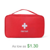 First Aid Bag First Aid Kit Bag Empty For Home Outdoor Travel Camping Hiking Mini Empty Medical Storage Bag Portable Pouch Red