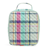 Recycled Cotton Custom Full Printing Quilted Lunch Box Bag Thermal Cooler Bag