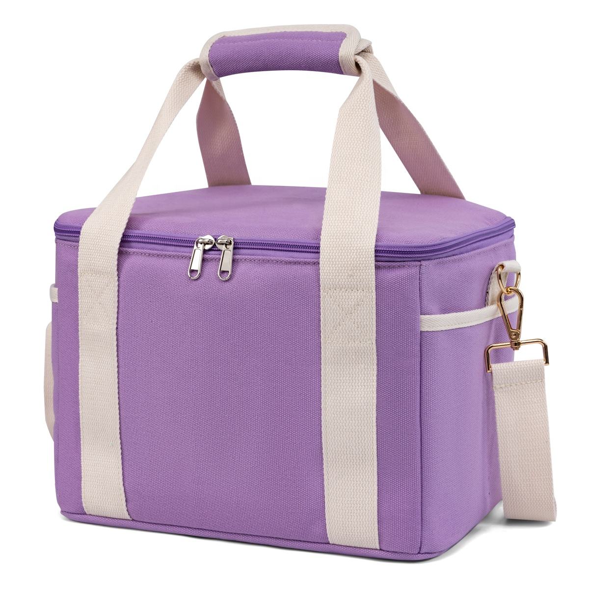 Outdoor Canvas Insulated Cooler Bag Product Details