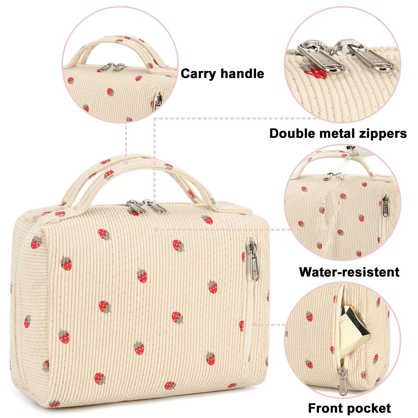 Travel Portable Cosmetic Bag Wholesale Product Details