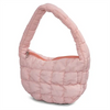 Customized Hobo Purse Lightweight Nylon Padding Handbag Women Lady Mini Quilted Custom Puffer Tote Bag