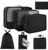 Packing Cubes for Travel 7 Set Luggage Packing Organizers with Shoe Bag And Toiletry Bag