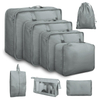 Travel-Ready 8-Piece Packing Cube Set Efficient Luggage Organization Perfect for Carry-On Suitcases And Travel Essentials