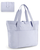 Tote Bag for Women Foldable Tote Bag With Zipper Large Shoulder Bag Top Handle Handbag for Travel Work