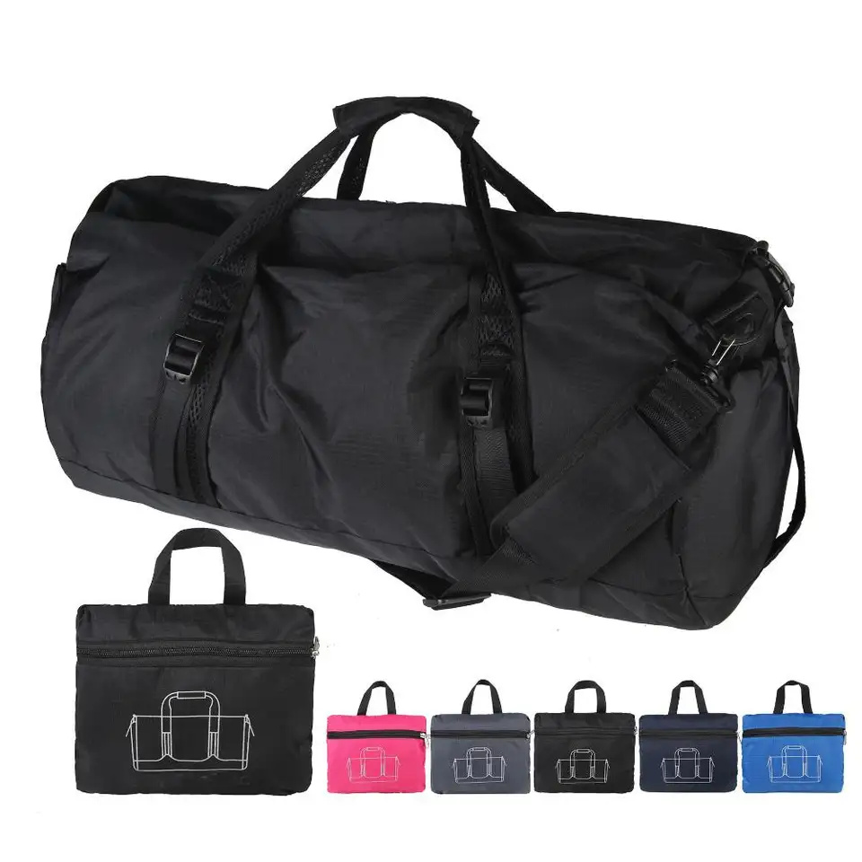 Custom Folding Travel Bag Sport Luggage Duffel Crossbody Bag