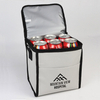 Icy Lunch Cooler Bag Polyester Fabric 6 Cans Cooler Bag with PEVA-lined Foam Insulation 