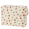 Makeup Cosmetic Bag Cotton Large Travel Organizer Toiletry Bag for Women for Toiletries Accessories Brushes