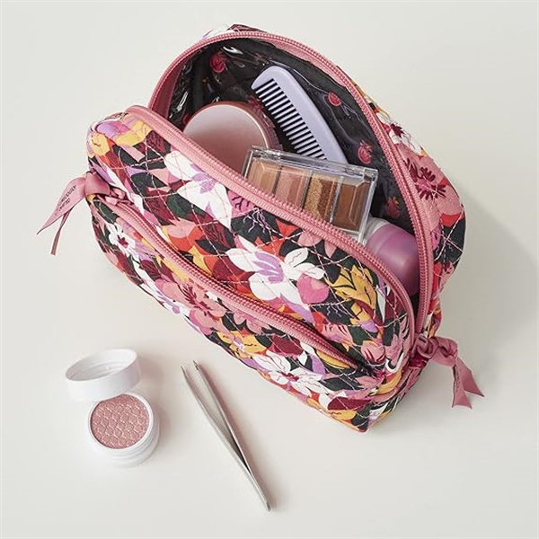 Cotton Medium Cosmetic Makeup Organizer Bag
