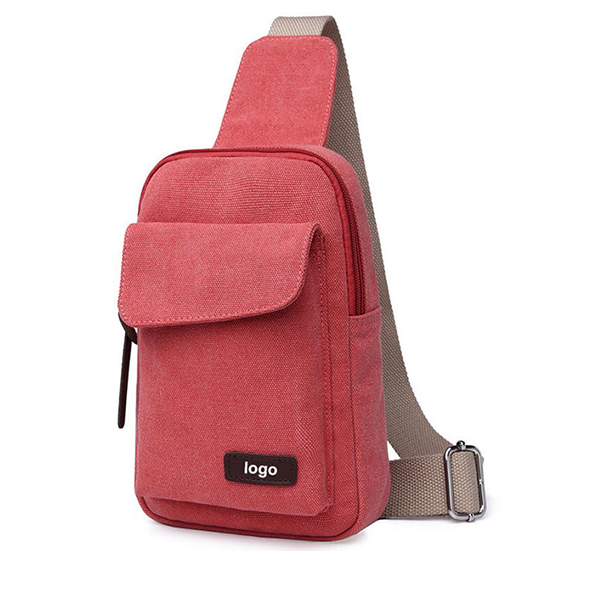 KL928 Canvas Sling Bag For Women Sling Backpack Crossbody Shoulder Bag For Men Small Backpack
