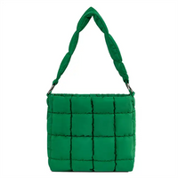 Custom Cotton Padding Puffer Shoulder Bag Lightweight Bylon Puffy Sling Bag