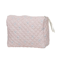 Cute Makeup Bag Large Capacity Portable Quilted Cosmetic Storage Bag Spring Summer Travel Accessories