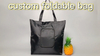Custom Foldable Bag Top Quality Shopping Bag Foldable Shopping Travel Bag Foldable