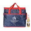 Promotional Custom Logo Print Multi-function Polyester Reusable Ice Insulated Beer Cooler Wine Cooling Bag for Picnic