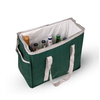 Custom Large Capacity Polyester Travel 24 Cans Wine Breast Milk Insulin Fish Insulated Cooler Tote Bag
