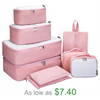 9 Set Packing Cubes for Packing Waterproof Customized Packing Cubes