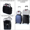 Factory Wholesale Lightweight Travel Luggage Organizers Set Pouch Packing Cubes 5 PCS