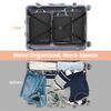 Compression 4 Pack Packing Cubes for Travel Luggage Organizers Compression Cubes