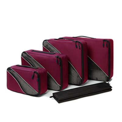 Packing Bags For Travel 5 Set Luggage Organizers With Shoe Cosmetics