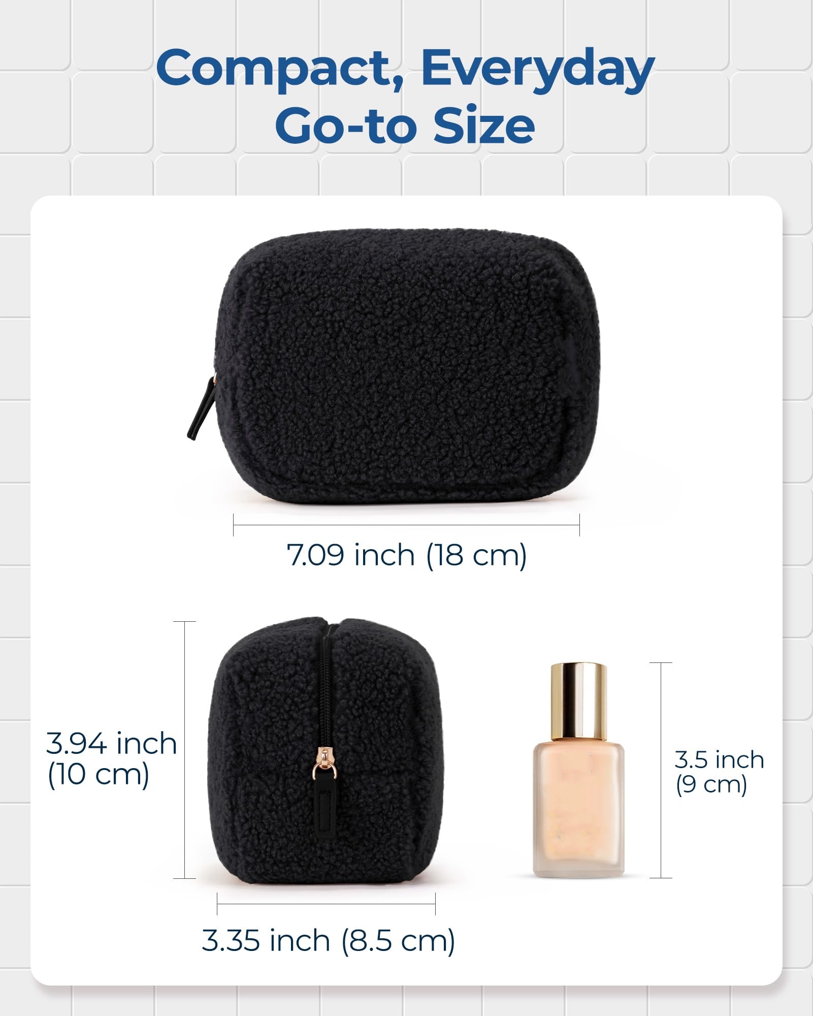 Puffy Cosmetic Pouch Make Up Bag Wholesale Product Details 