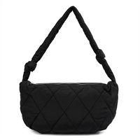 Custom Quilted Puffer Crossbody Bag for Women Lightweight Padding Shoulder Bag Winter Cotton Padded Tote Bags