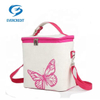 Aluminium Foil Insulated Lunch Cooler Bag Small Round Canvas Cooler Bags