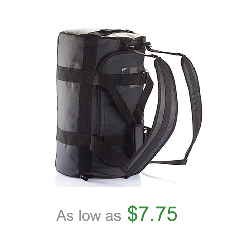 Large Custom Spend The Night Travel Duffle Bag Sport For Man Gym Water Resistant Tarpaulin Travel Duffel Backpack