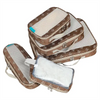 Custom Print 5 Set Packing Cubes Set for Travel Lightweight Luggage Organizer Bags