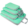 Custom Recycled Compression Packing Cubes for Travel 6 Set Travel Organizer Bags for Luggage