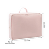 Extra Large 2 Pack Expandable Pink Storage Bag Luggage Packing Organizers Compression Cubes